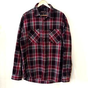 Pintlar heavy work button down western flannel
